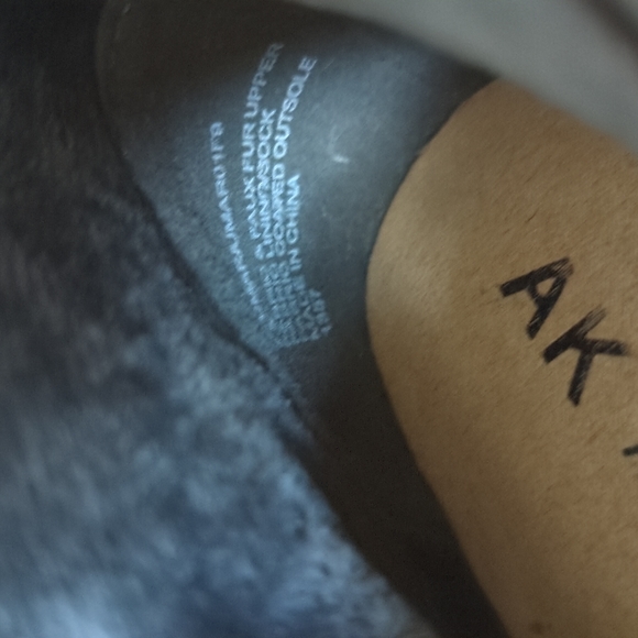 Anne Klein Shearling style Iflex Ankle Boots - Picture 12 of 15